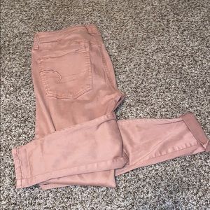 American Eagle super stretch jeggings.